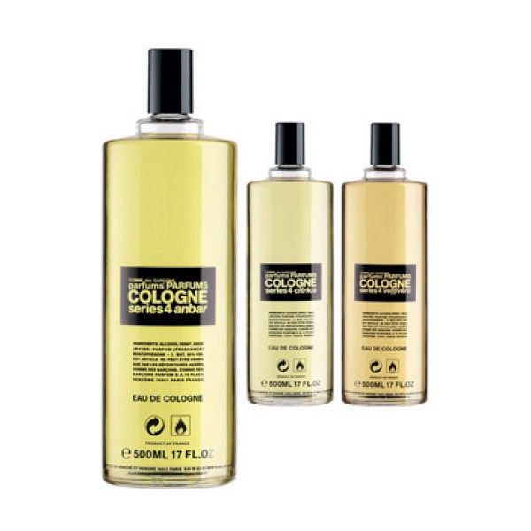 Series 4 Eau De Cologne Anbar By Comme Des Garcons
