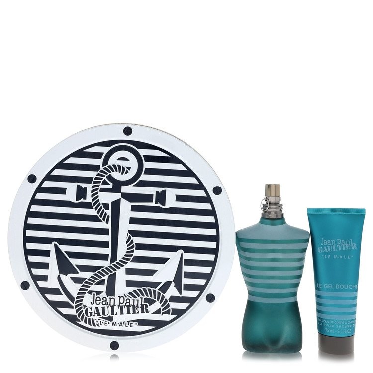 Le Male By Jean Paul Gaultier Gift Set (4.2 oz Eau De Toilette Spray + 2.5 oz Shower Gel) Mens Fragrance