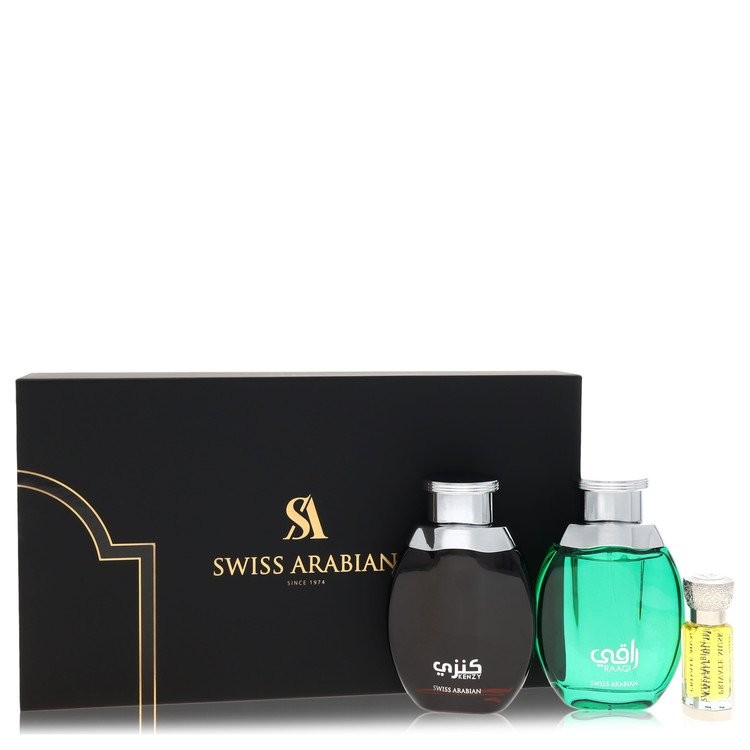 Kenzy By Swiss Arabian 100ml Edps 3pc Gift Set Mens Fragrance