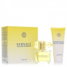Yellow Diamond By Versace Gift Set (3 oz Eau De Toilette Spray + 3.4 oz Body lotion) Womens Perfume
