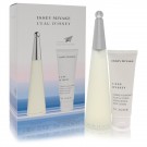 L'eau D'issey By Issey Miyake Gift Set (3.3 oz Eau DeToilette Spray + 2.6 oz Body Cream) Womens Perfume