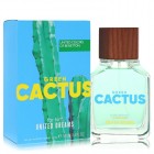 United Dreams Green Cactus By Benetton 100ml Edts Mens Fragrance