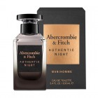 Abercrombie & Fitch Authentic Night Man By Abercrombie & Fitch 100ml EDTS Mens Fragrance